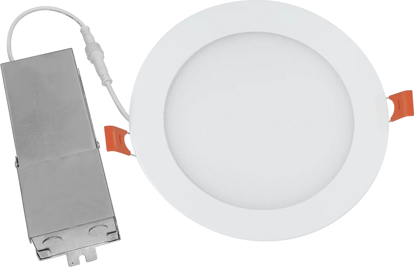 RP Lighting and Fans 6" LED Ultra-Thin Downlight, White, 90 CRI, 4000K