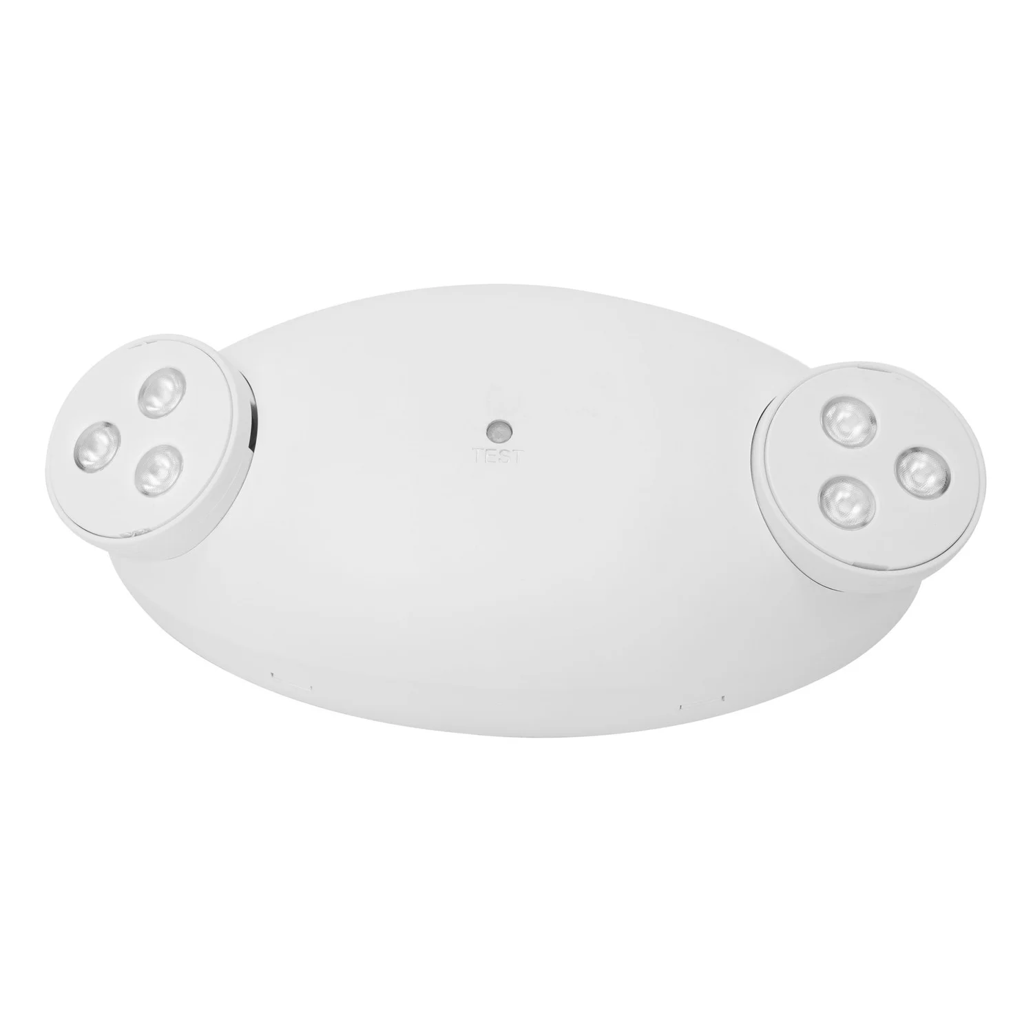 RP Lighting and Fans REL8, Dual-Head LED Exit Emergency Light, Remote Control Option, 240lm, 5700K, ...