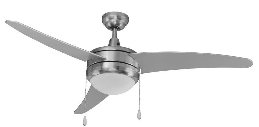 RP Lighting Contempo I Ceiling Fan, 50" Sweep, E26 Socket Base, A19 LED Lamps Included - view 2