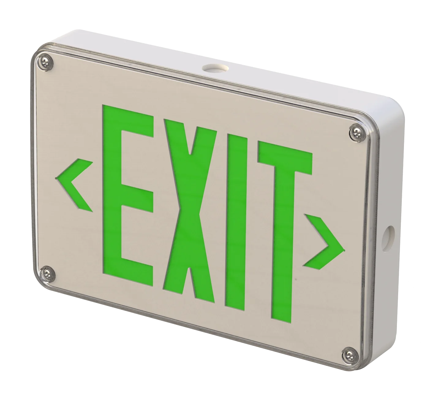 RXL28 Series, LED Exit Sign with White Housing - view 2