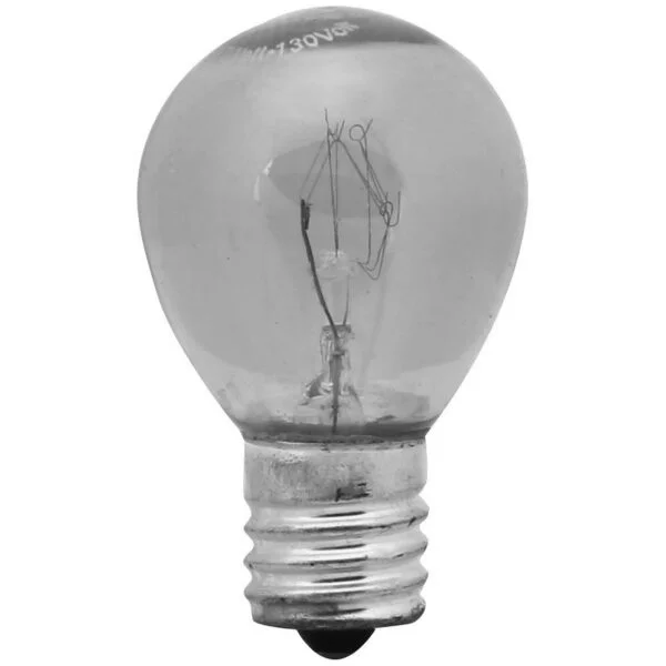 S11 Colored Indicator, Yellow, Transparent Finish, Intermediate Screw Base