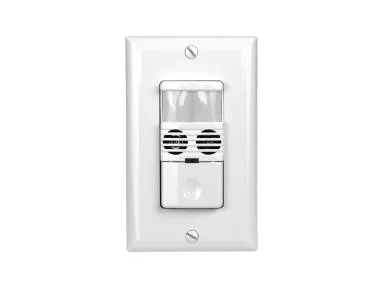 SC Series - Single Relay Pole Wall Switch, Dual Tech PIR/Ultrasonic Sensor