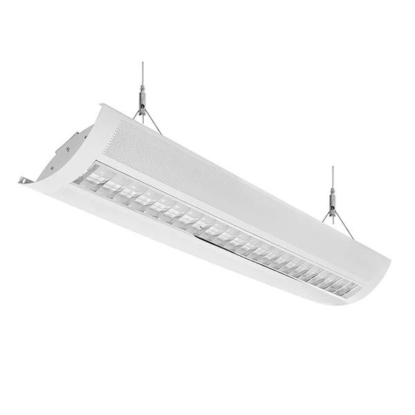SCLP Series 4Ft 60W Suspended LED Parabolic Basket Up/Down Light with Selectable CCT