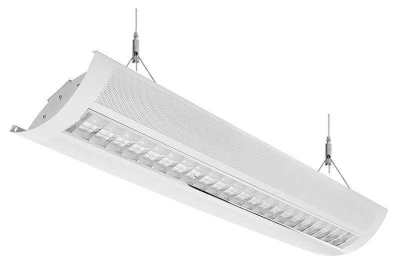 SCLP Series 4Ft 60W Suspended LED Parabolic Basket Up/Down Light with Selectable CCT - view 3
