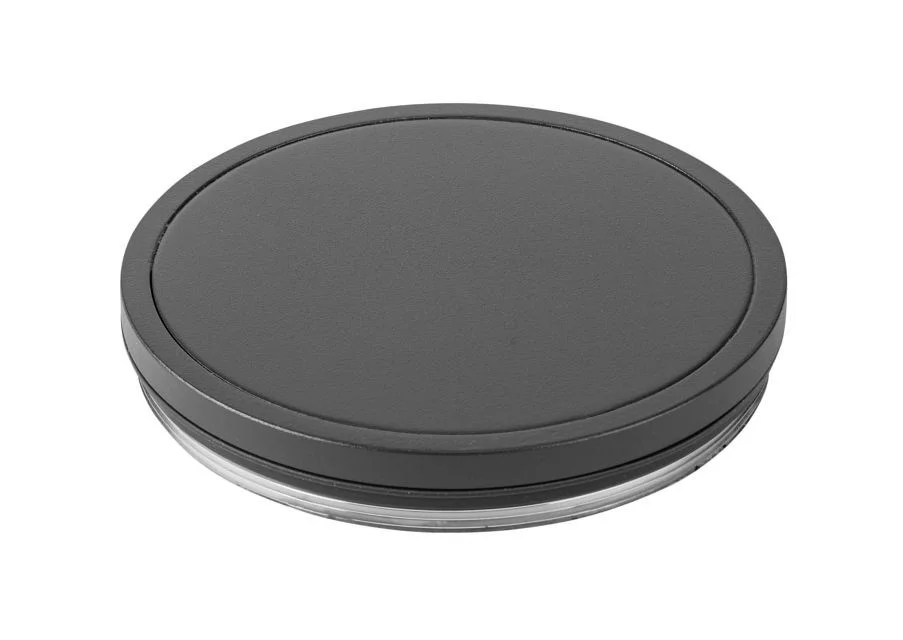 Screw-on blocking cap | Bronze | For use on 4" Sentinel wall mount cylinder fixtures