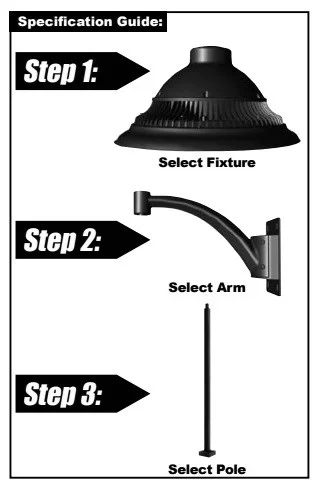 Sculptor Bell Pendant Decorative Pole Mounted Luminaire, 46W or 78W - view 4