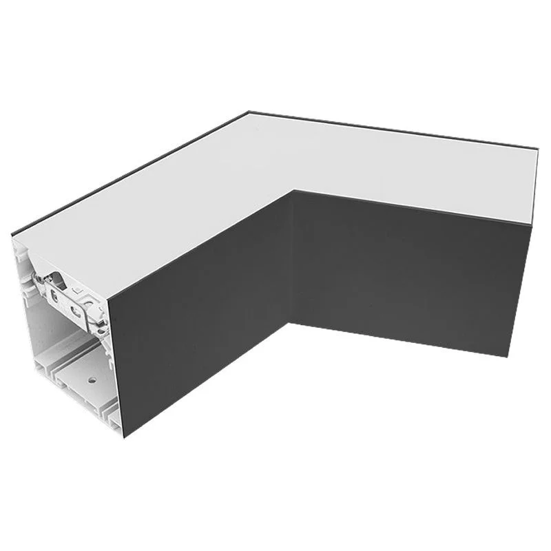 SCX 120° Black Corner Fixture Module, Selectable Color Temperature, Adjustable Lumen Outputs
