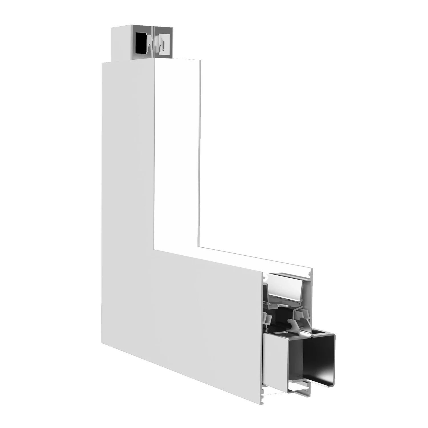 SCX Series 1.5" Inside Corner Module, Up/Down, Multi-CCT (2700K|3000K|3500K|4000K|5000K), 629-854lm, 120-277V, CRI ≥80