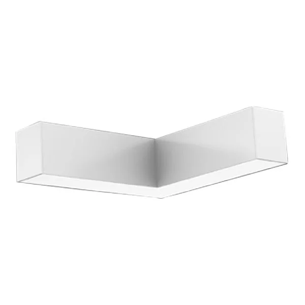 Westgate SCX 1 ft L Section Linear Light, 20W, 4-CCT, Dimmable