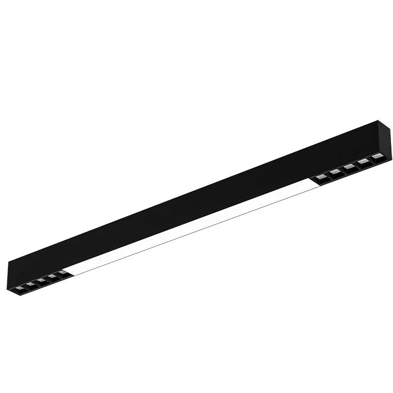 SCXA2 Series, 4FT, 40W, Multi Color Temperature (Selectable Switch Inside Fixture), Combined-Distribution, Black Finish