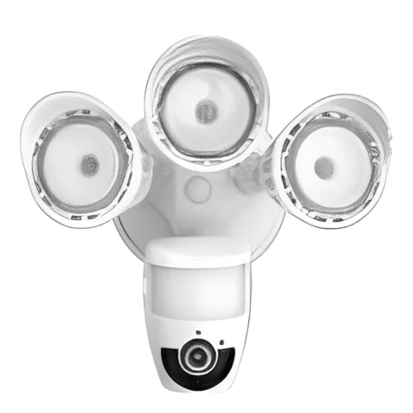 Security Light with Camera, 30W, 2800LM, 3CCT
