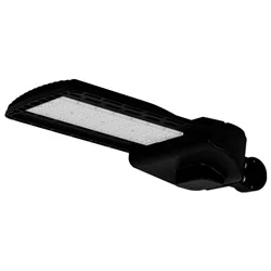 Selectable LED Shoebox Light, 60W-150W, 4000K-5000K, Black, Type III Distribution
