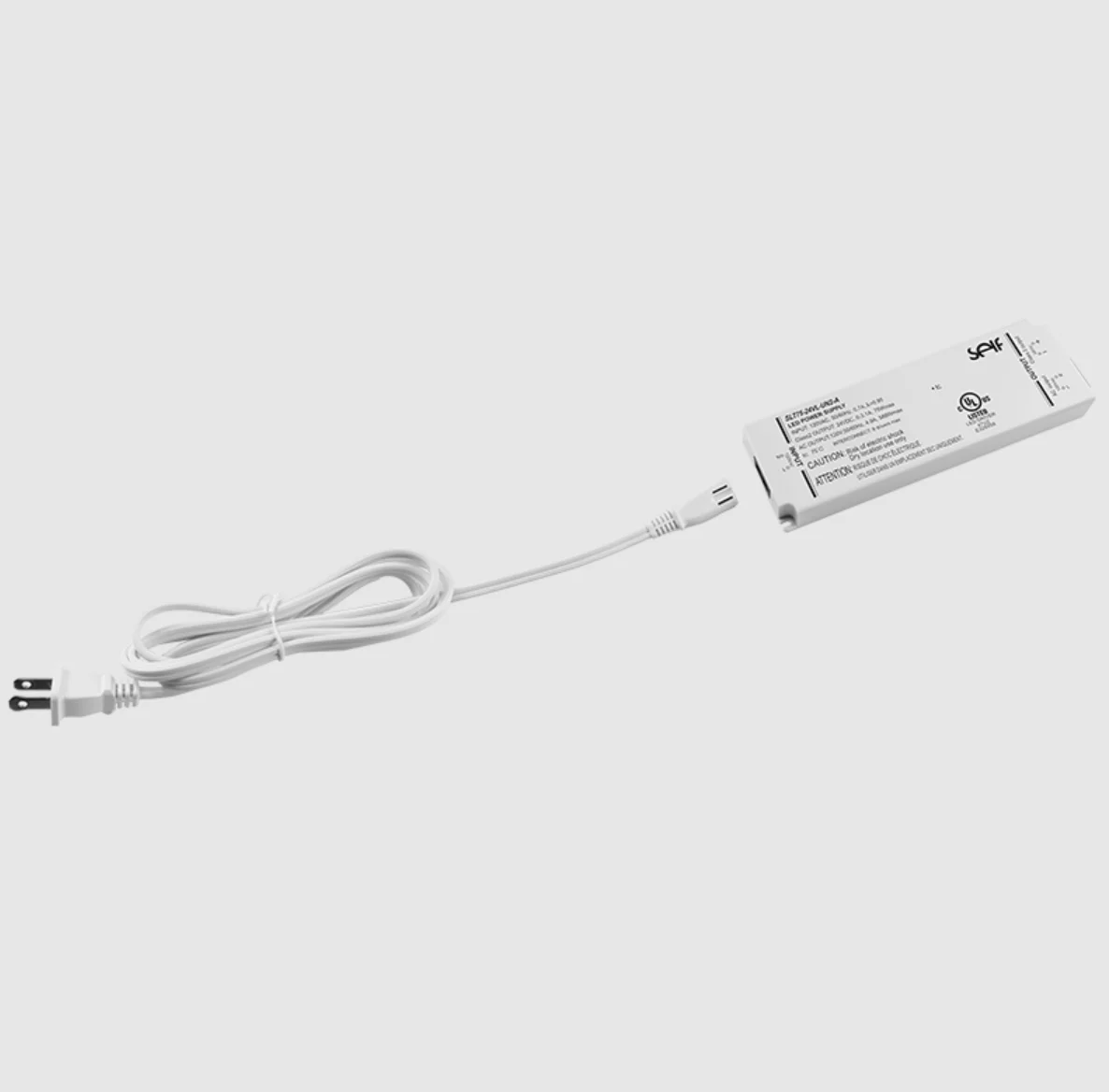 Self Electronics Daisy Chain 75W Driver, 24V, with Input Cable and Output Splitter