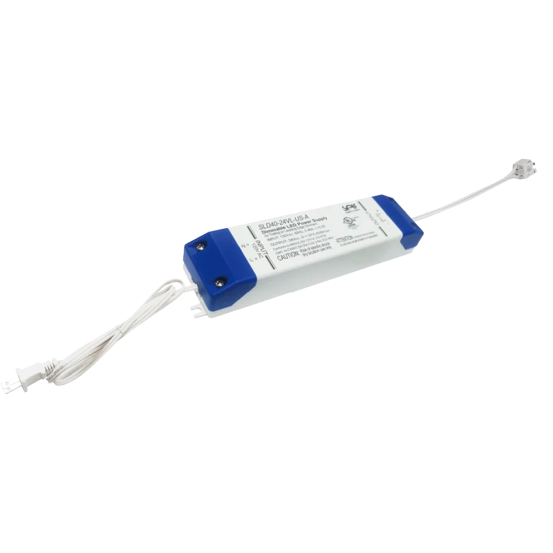 Self Electronics SLD40-24VL-US-A, UL Listed Power Supply, Constant Voltage LED Lamp