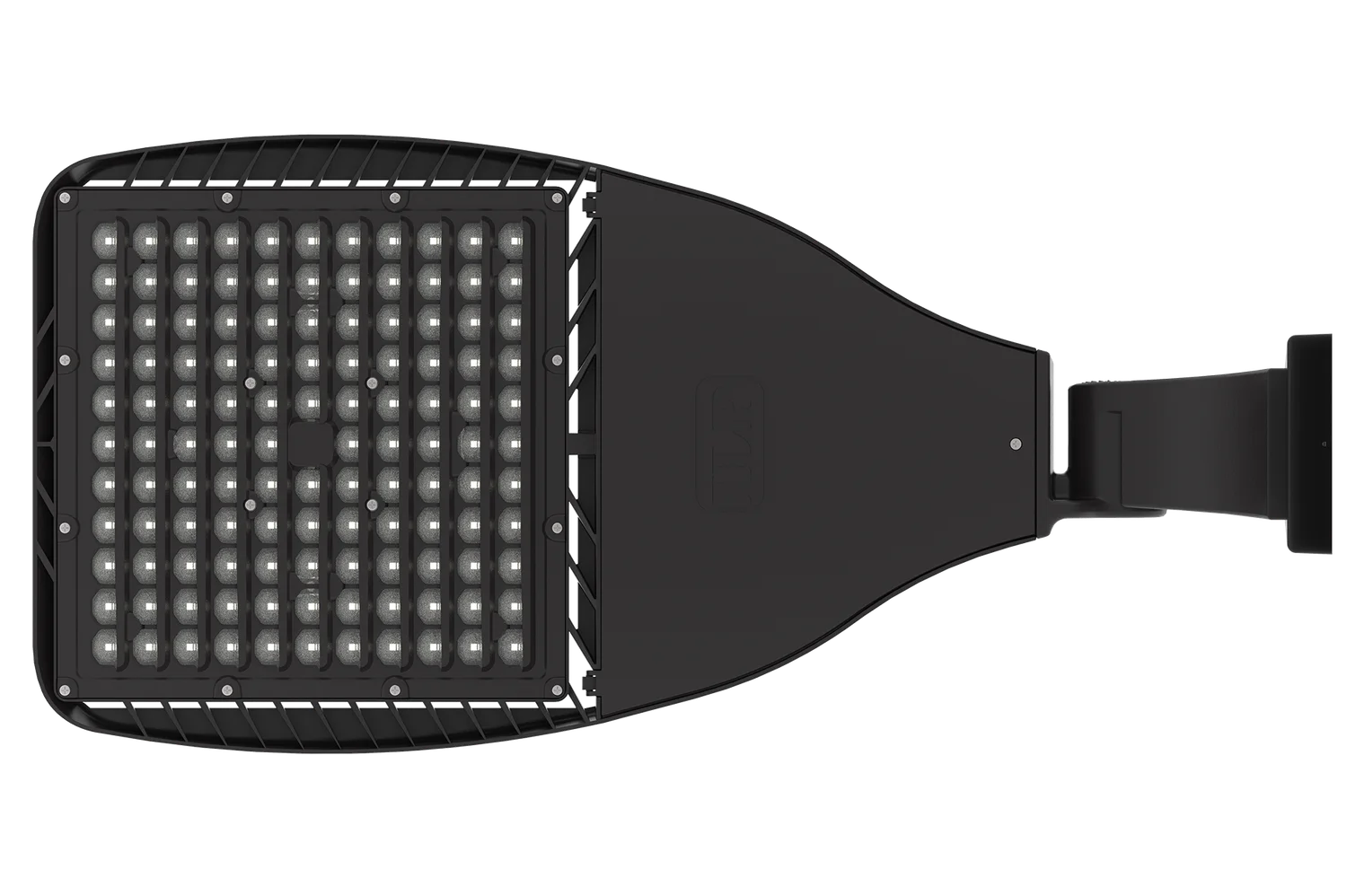 Industrial Lighting Products, SAM Medium, 36,000 lm, 4000K, Type 5 Square, Wall Fixed Mount, Silver - view 2