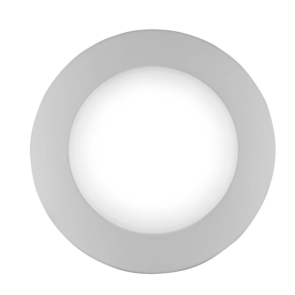 Slim 9" LED Disc Downlight, White Finish, 3000K, 17W, 120V - view 2