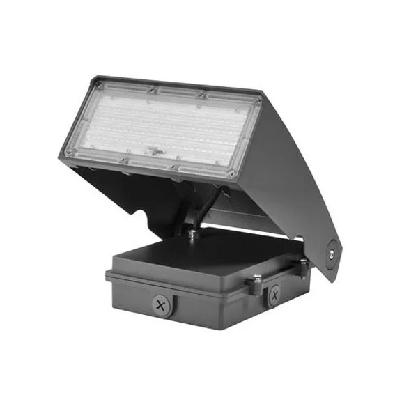 Slim Adjustable LED Wall Pack, 40W or 75W Power & CCT Adjustable - view 2