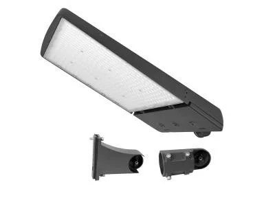 Slim Area Light, 150/175/200W, Universal 120-277V, Type III, IV or V Distribution, CCT/Wattage Selectable (3000K/4000...