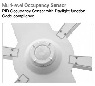 Slim Circular High Bay, 30,000 lm, Field Adjustable Wattage, Adjustable CCT 4000K/5000K, Sensor Ready - view 3