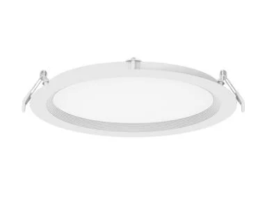 Slim Downlight Baffle Trim, Round, 8 inch, 23W, 90 CRI, 2700/3000/3500/4000/5000K, White