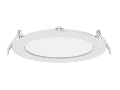 Slim Downlight, Smooth Trim, Round, 6 inch, 13W, 90 CRI, CCT Selectable, 6 pack