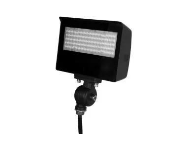Slim Flood 35W, Adjustable Beam, CCT Selectable, Bronze, Knuckle and Yoke Mount, Photocell