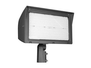 Slim Flood Light, 210W, Adjustable Beam, CCT Selectable (3/4/5K), Bronze, 7-pin NEMA Twist Lock Receptacle