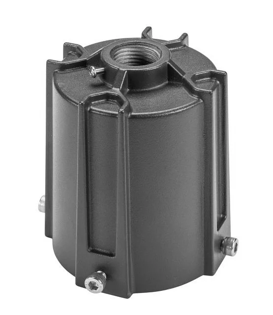Slip Fitter Mount Adaptor for 15W, 35W, and 60W Rectangular Series 1 LED Flood Light. Bronze