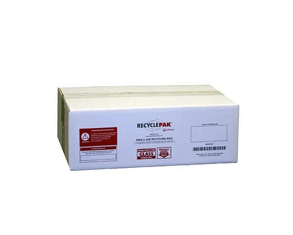 Small LED Lamp Recycling Box, 10/Case