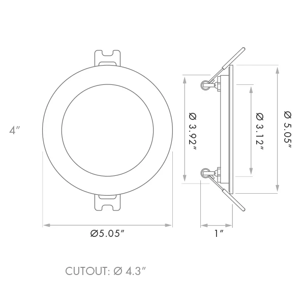 Smart Mini Panel, 4 inch, Round, RGB + Tunable White - view 2