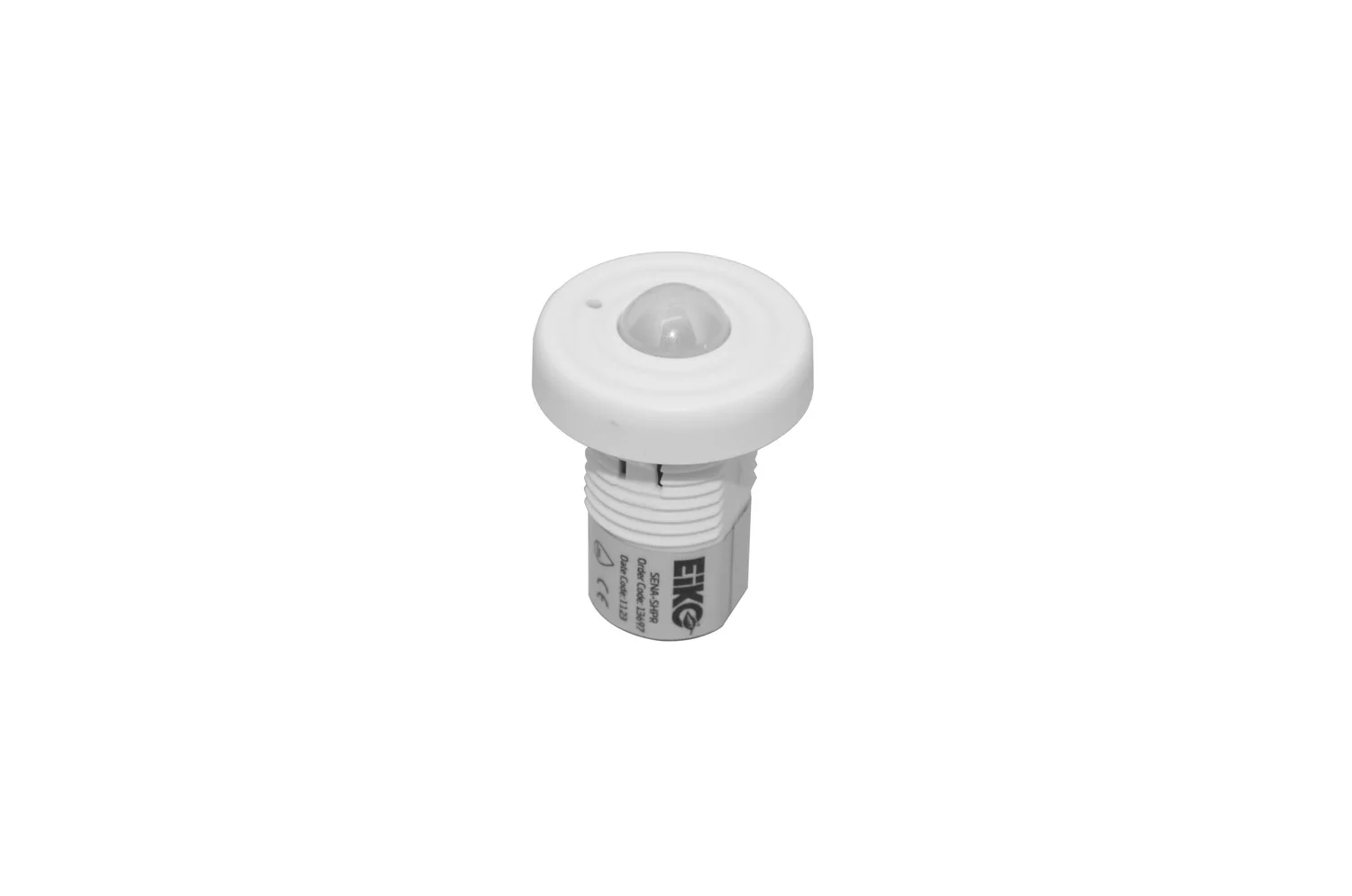 Snap-In PIR Motion Sensor, Stand-alone, 12-14VDC, 0-10V Dimming, 8-12ft Mounting Height
