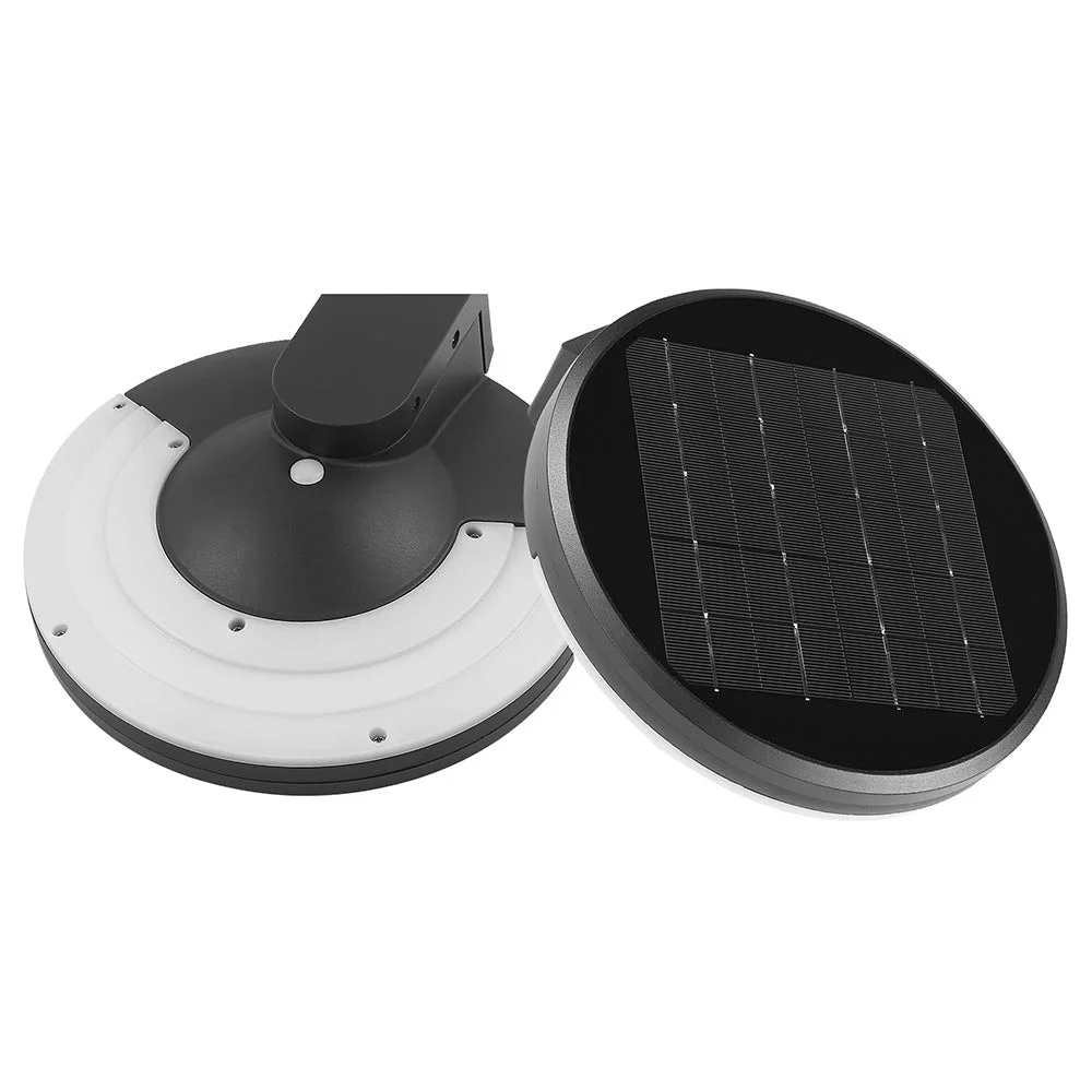 Solar LED Full Cutoff Wall Mount Light, 5W, 5000K, Black - view 3
