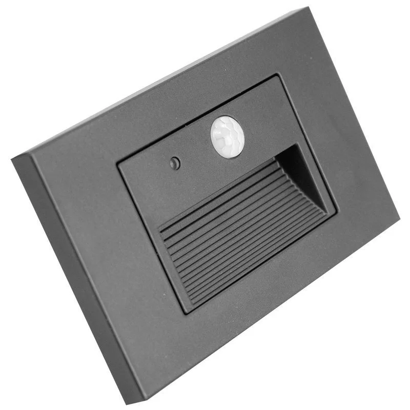 Model A, 12V Selectable CCT LED Integrated Step Lights, PIR Motion Sensor, Photocell, 3W, 30K/40K/50K - view 2
