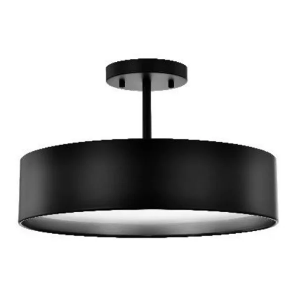SP-C2024D-A-PD, Pendant Mount, 24in, Black/Gold, 3000K|4000K, 47W, 120-277V