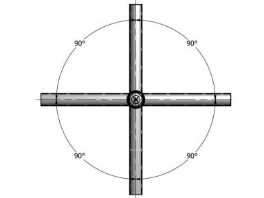 Spoke Bracket, 2.375” wide x 4” tall Tenon