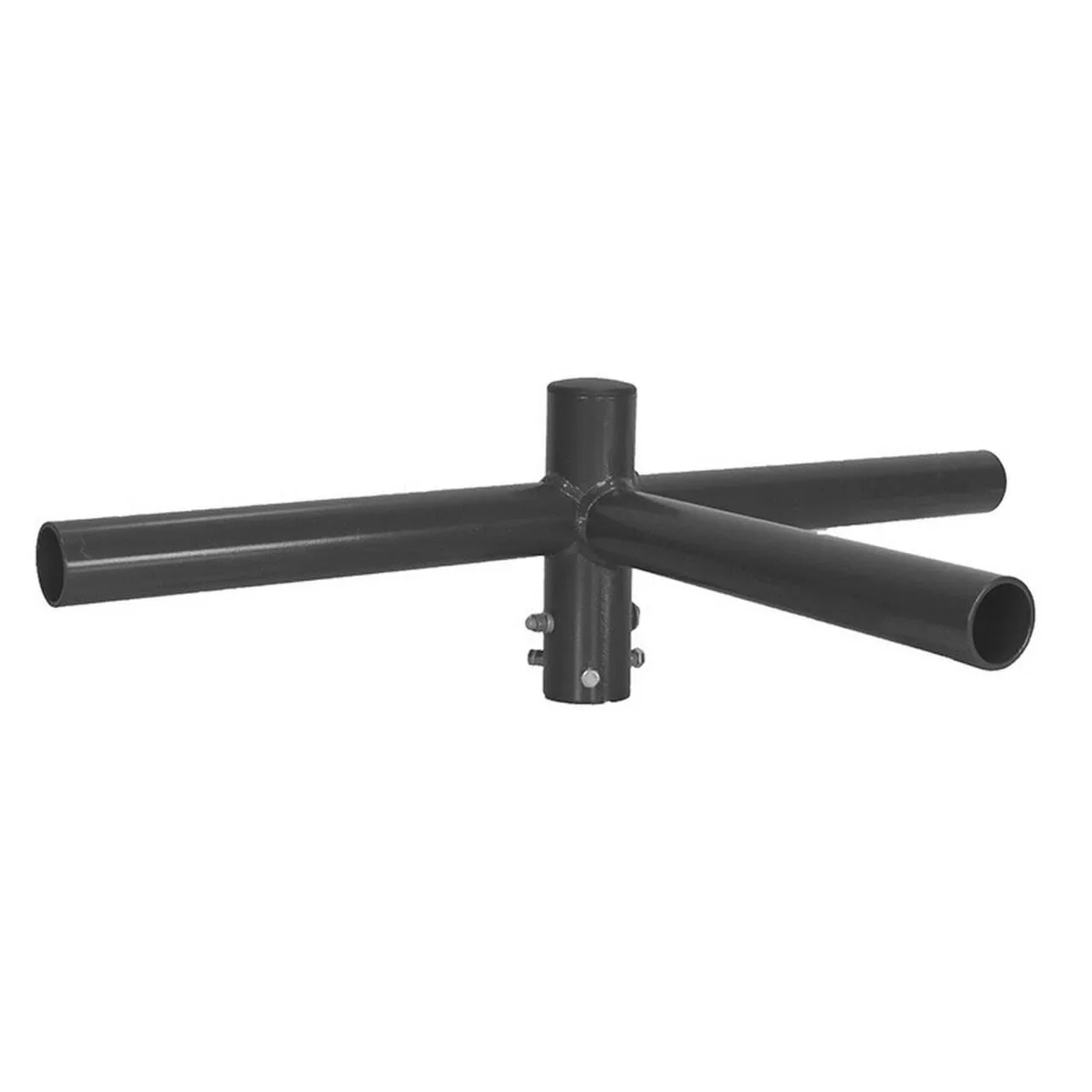Spoke Bracket with 3 Arms, 90°, Black Oxide, M8x1.25 Thread, Steel