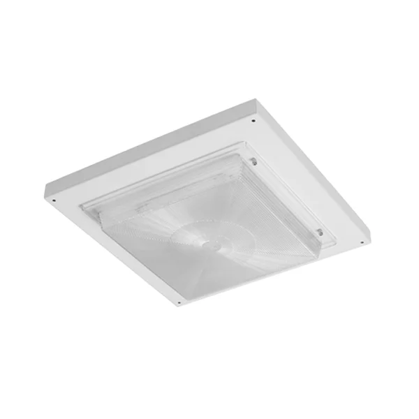 Square LED Canopy Light, Field Adjustable, 55W, 3500K/4000K/5000K