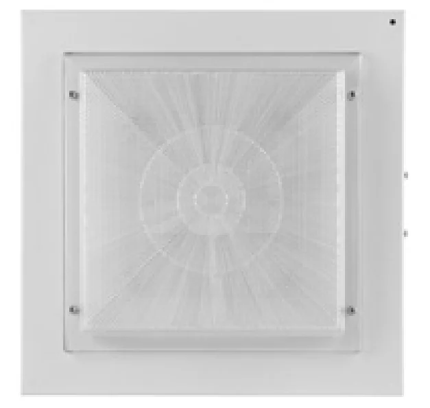 Square LED Canopy Light, Field Adjustable, 55W, 3500K/4000K/5000K - view 3