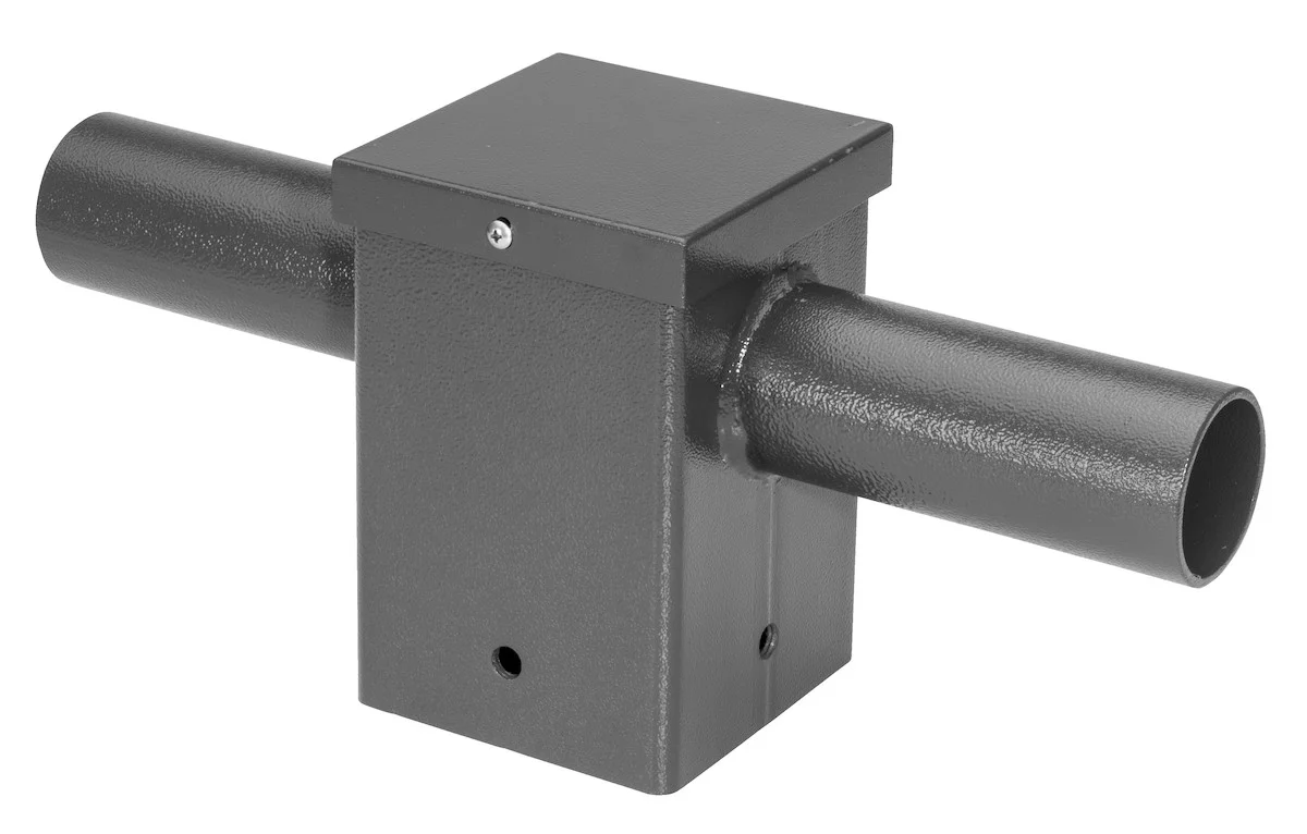 Square Double Pole to Tenon Adapter, Pole Tenon Size 4-3/8", for Area and Flood Lights - view 4