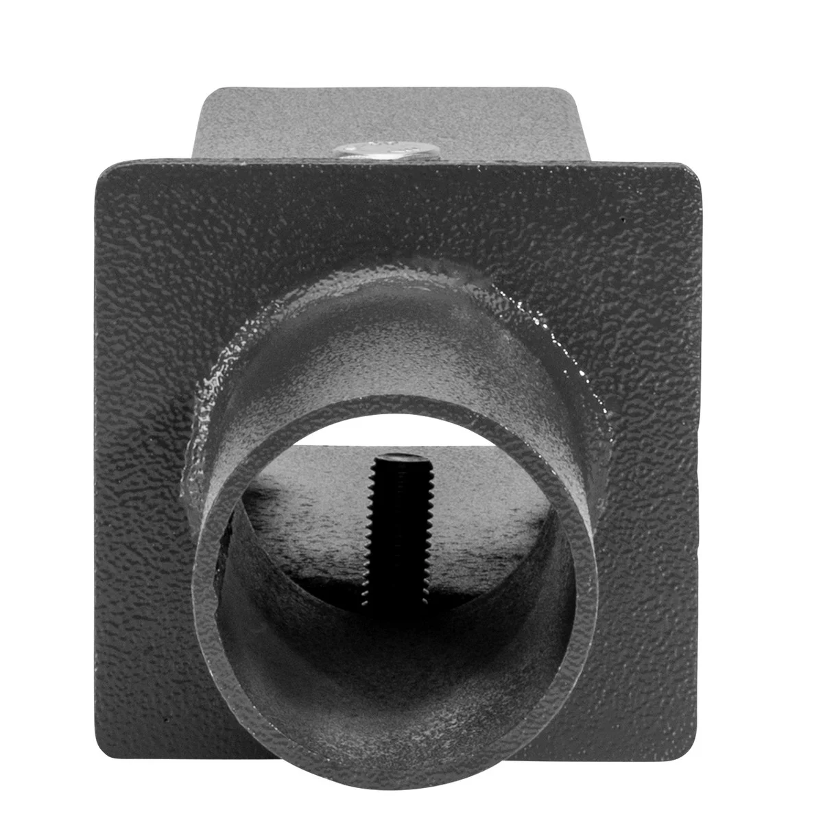 Square Single Pole to Tenon Adapter, Pole Tenon Size 3", Bronze Finish - view 3