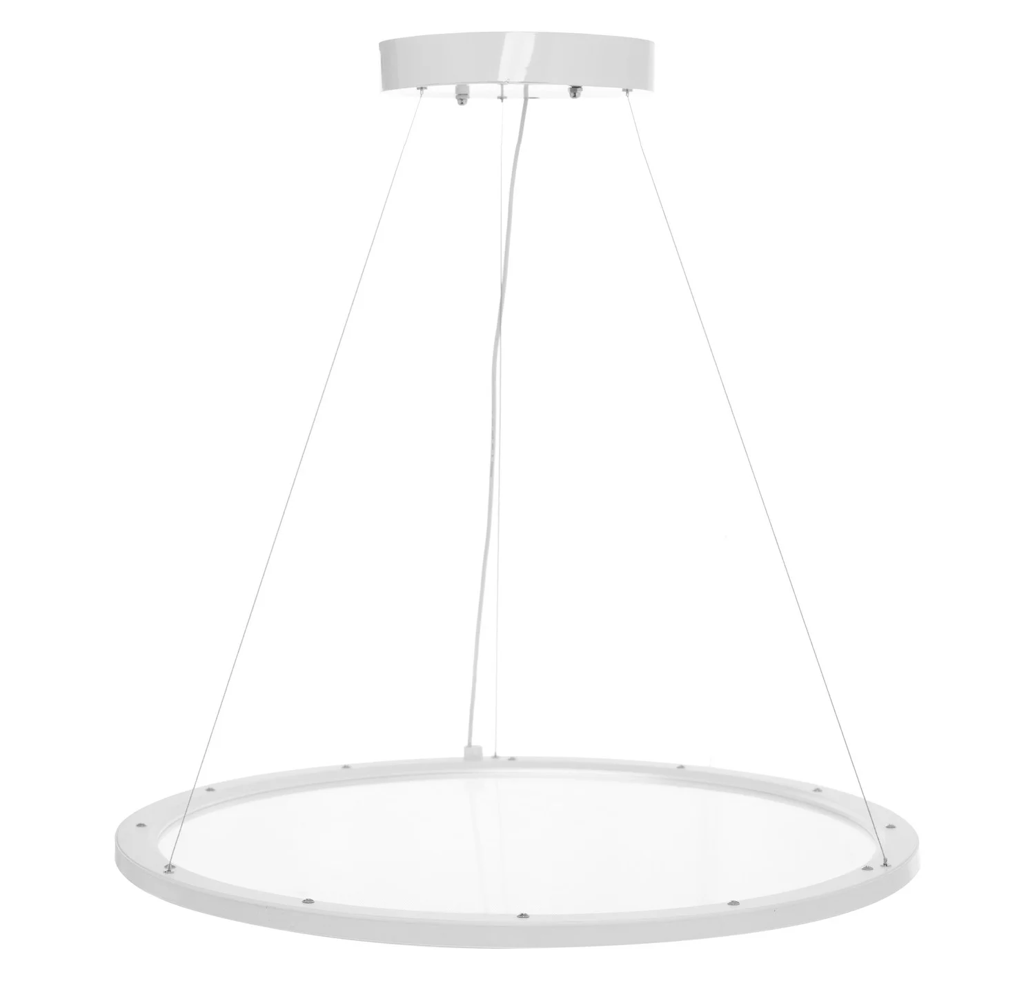 SRPL Series 40 W LED Suspended Up/Down Clear Round Panel Light - CCT Adjustable - view 2