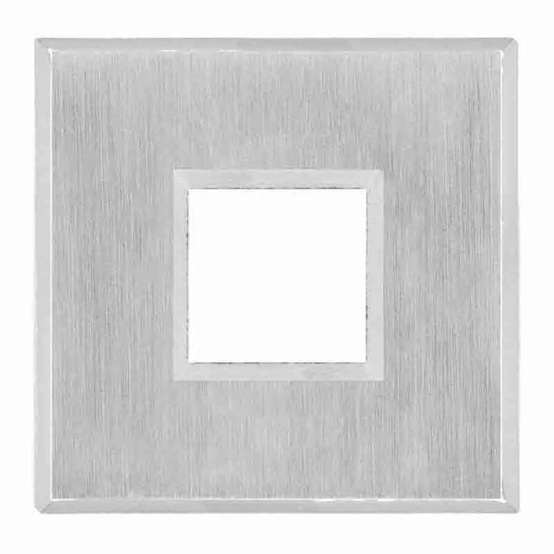 Stainless Steel Trim with Square Hole for 1W IN-Ground Square Fixtures - view 2