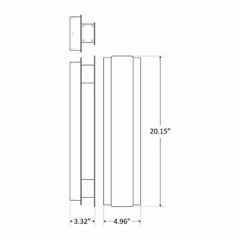 LED Wall Sconces Still 4000K Sil Mp - view 3