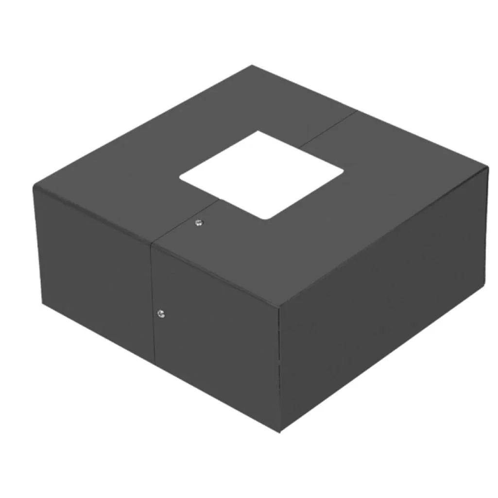 WSD LED Inc. Square Base Cover, 4 inch, Bronze - view 2