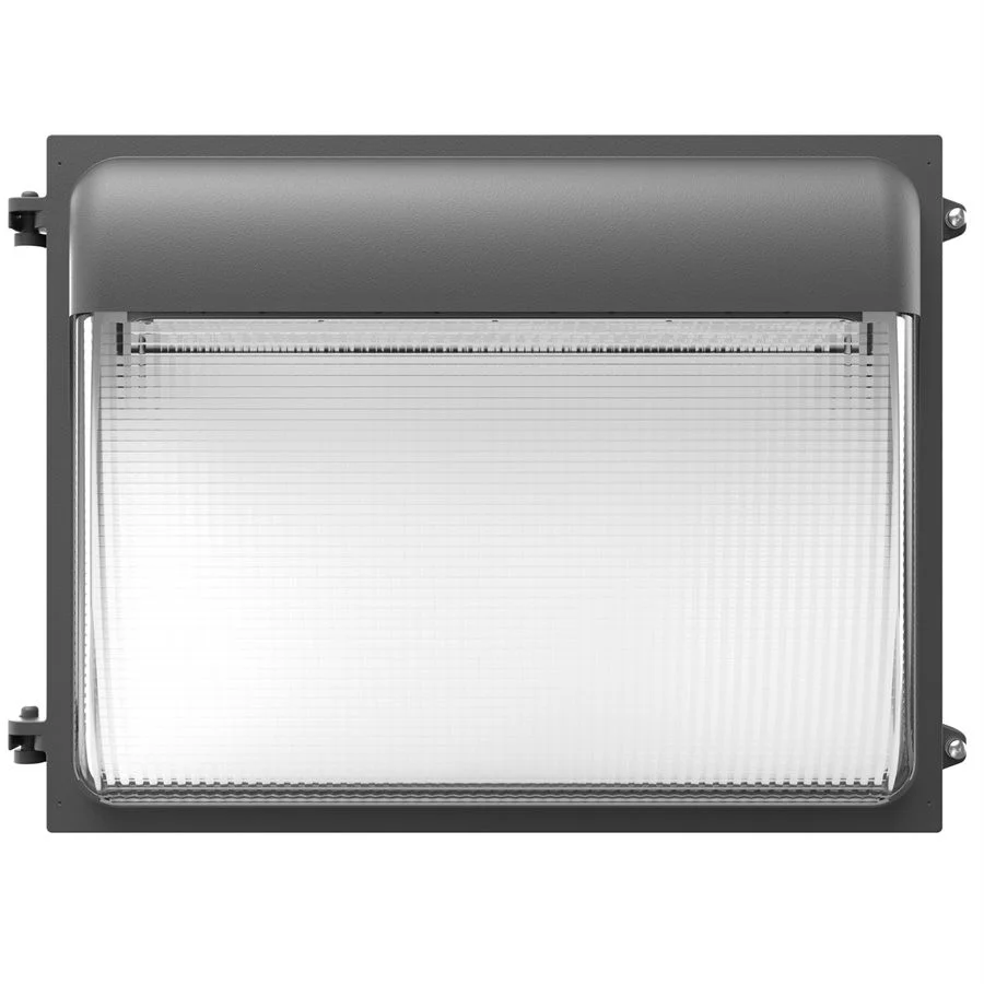 Sunlite 18" Slim Wall Pack, 100W/120W/150W/185W, 25900 lumens, 120-277V, 3000K/4000K/5000K CCT Selectable, CRI 70, Bl...