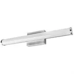 Sunlite 24-Inch LED Linear Bar Vanity Light Fixture, 25W, Brushed Nickel, CCT Selectable (30K/40K/50K)
