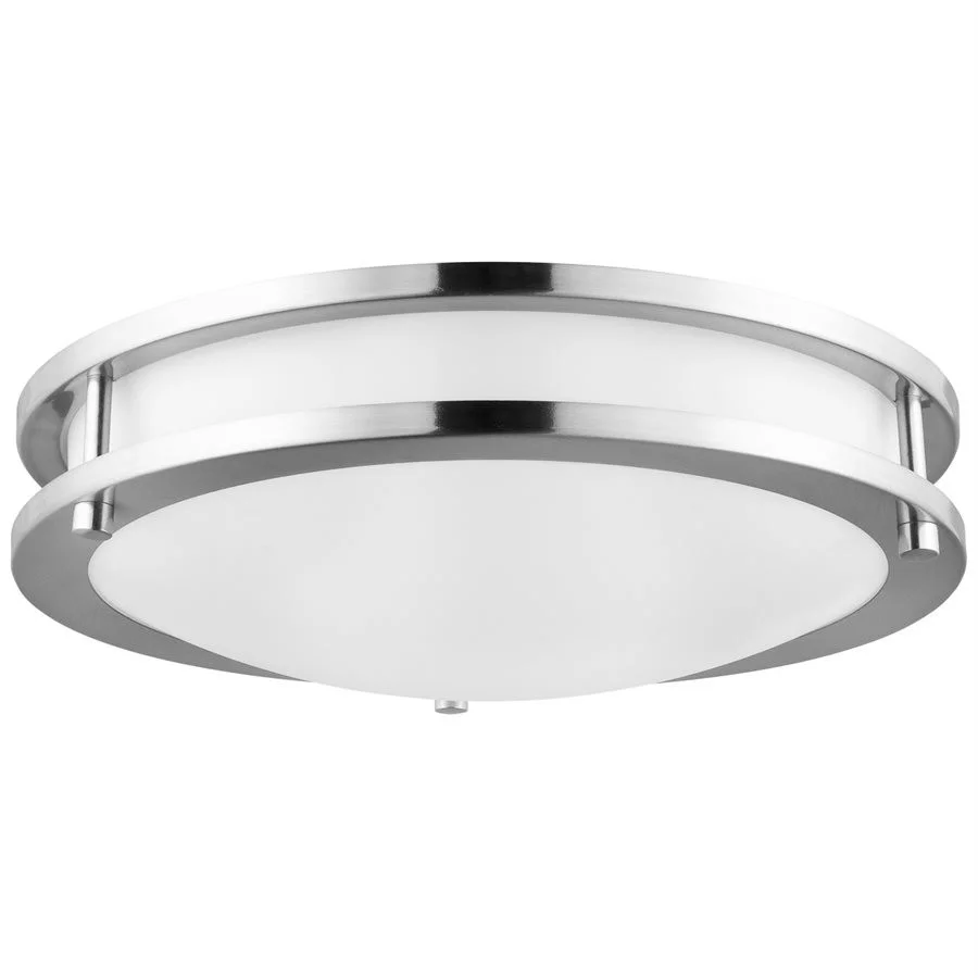 LED Decorative Flush Mount Ceiling Light, 18", 28W, 2400 lumens, 90 CRI, 2700K|3000K|3500K|4000K|5000K, 120V, Brushed...