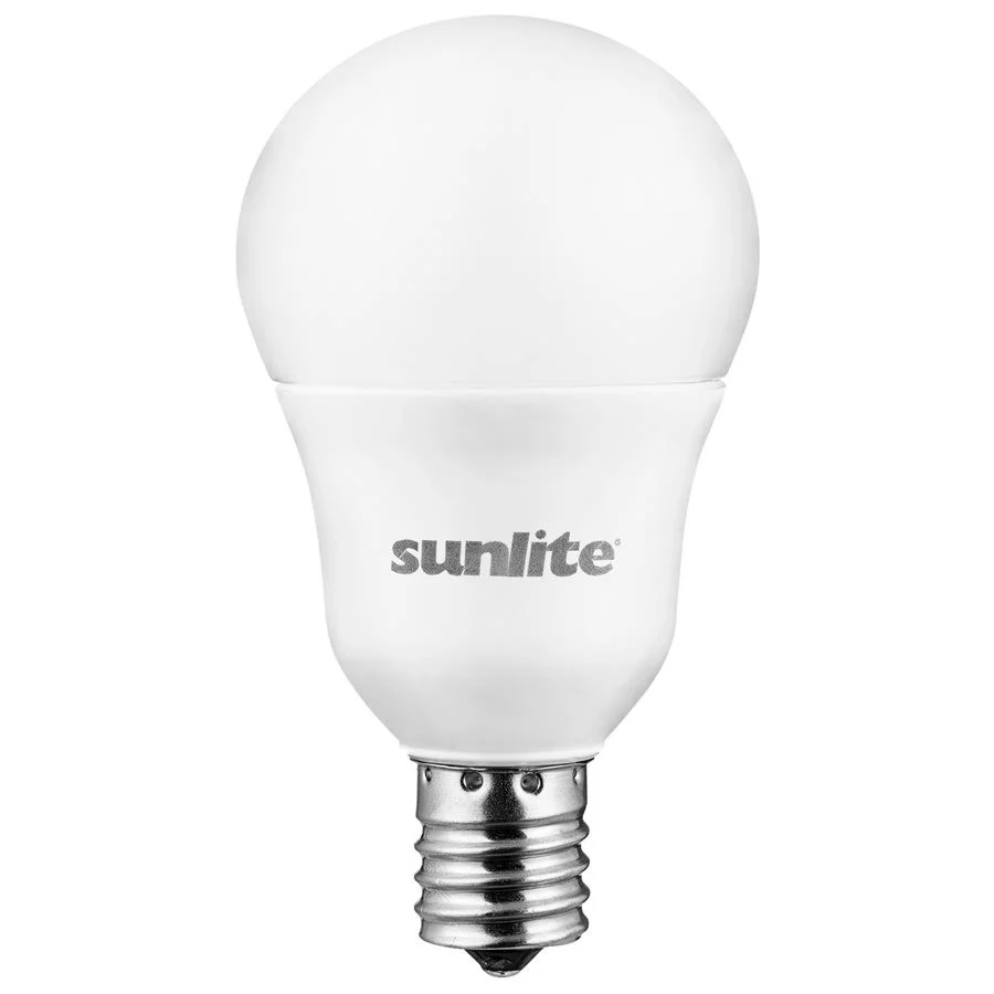 Sunlite A15 LED Appliance Bulb, 6W, E17 Intermediate Base, Dimmable, Frosted, 3000K, 120V, 6-Pack