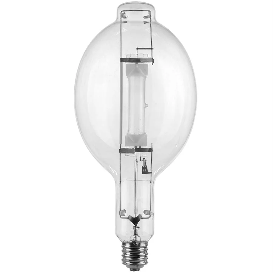 Sunlite BT Series Metal Halide Lamp, 1000W, 110000 Lumens, 4000K, BT56, Mogul Base (E39), Clear Finish