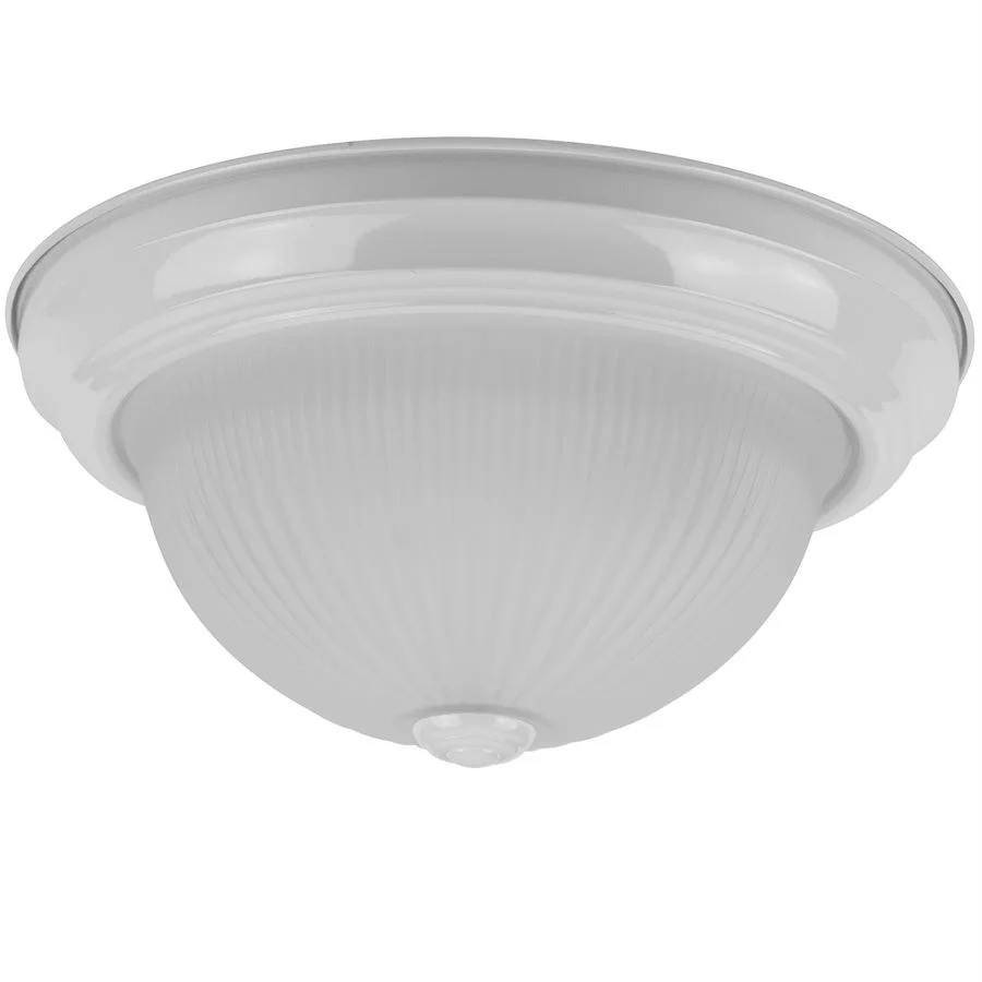 Sunlite DWS11 Flush Mount Decorative Ceiling Light, 11-2/5" Diameter, 6-1/4" Height, 2-Light, E26 Base, 120V, 60W Max...
